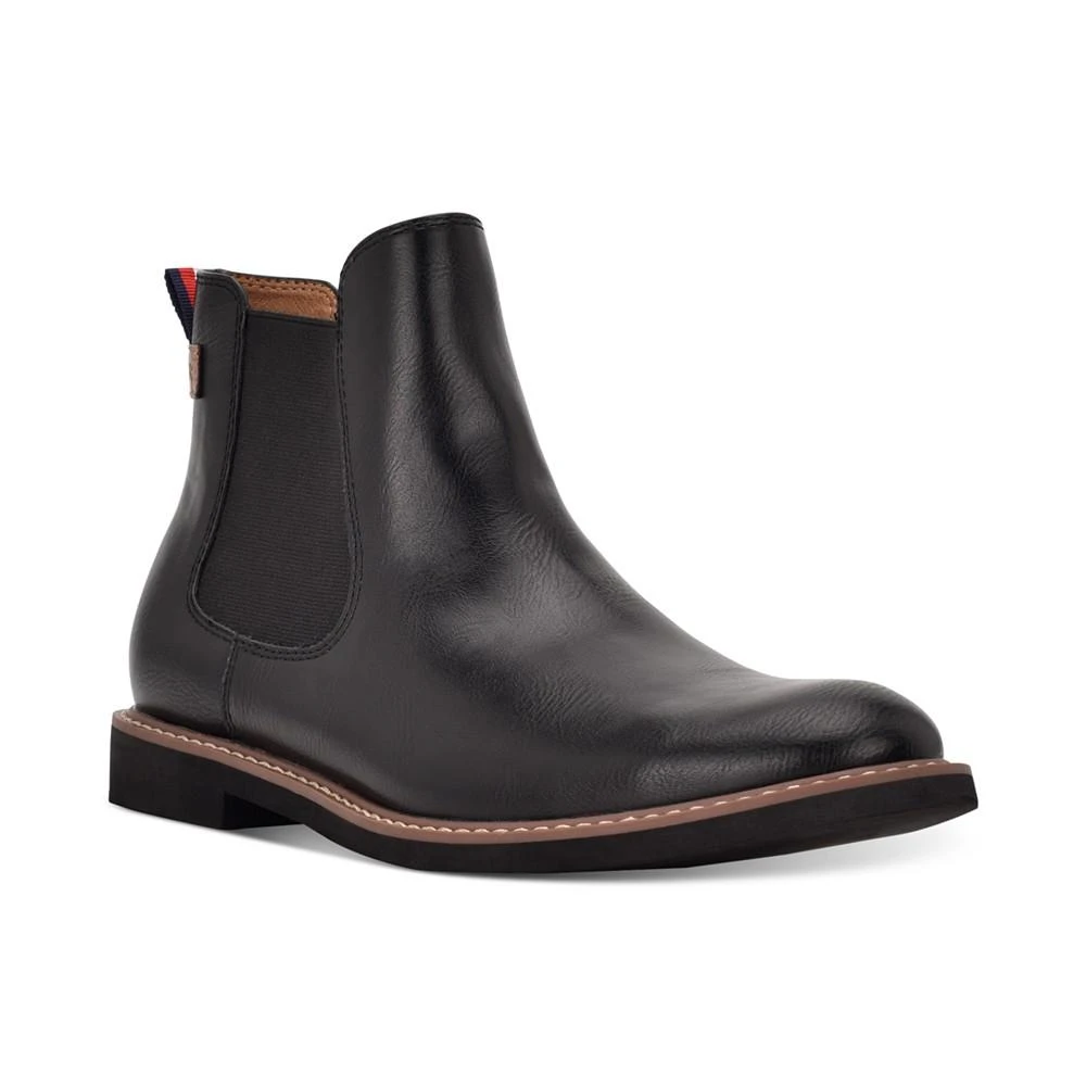 商品Tommy Hilfiger|Men's Greene Lightweight Pull On Chelsea Boots,价格¥267,第1张图片