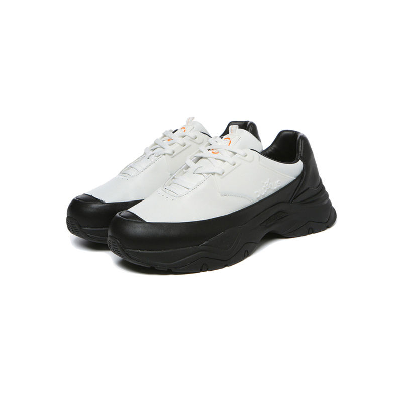 商品DESCENTE|【享贝家】DESCENTE 迪桑特男士Deadly Dualless Road Star运动鞋白黑色SM421LCRO1（现采购商品，下单后12天内发货）,价格¥759,第1张图片