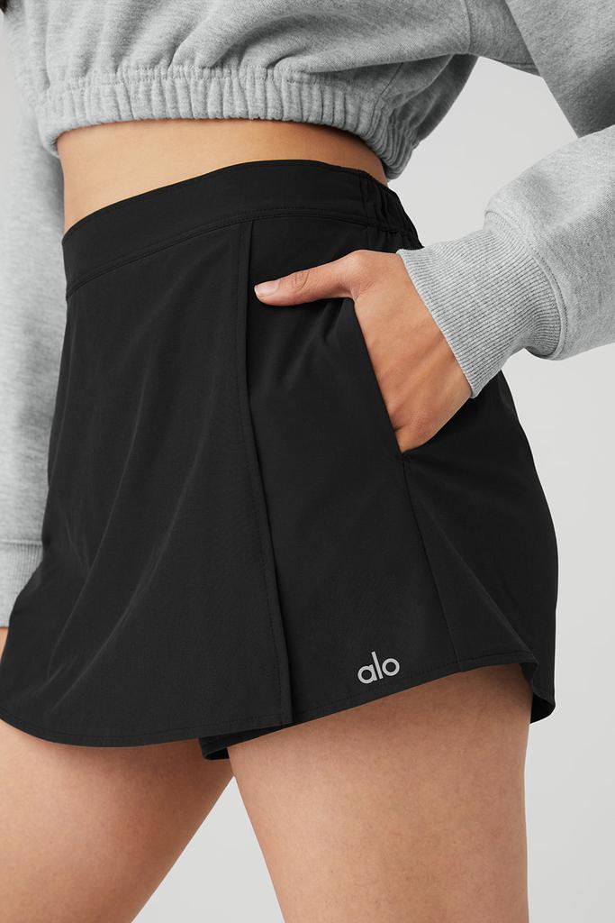 商品Alo|Clubhouse Skort - Black,价格¥380,第6张图片详细描述