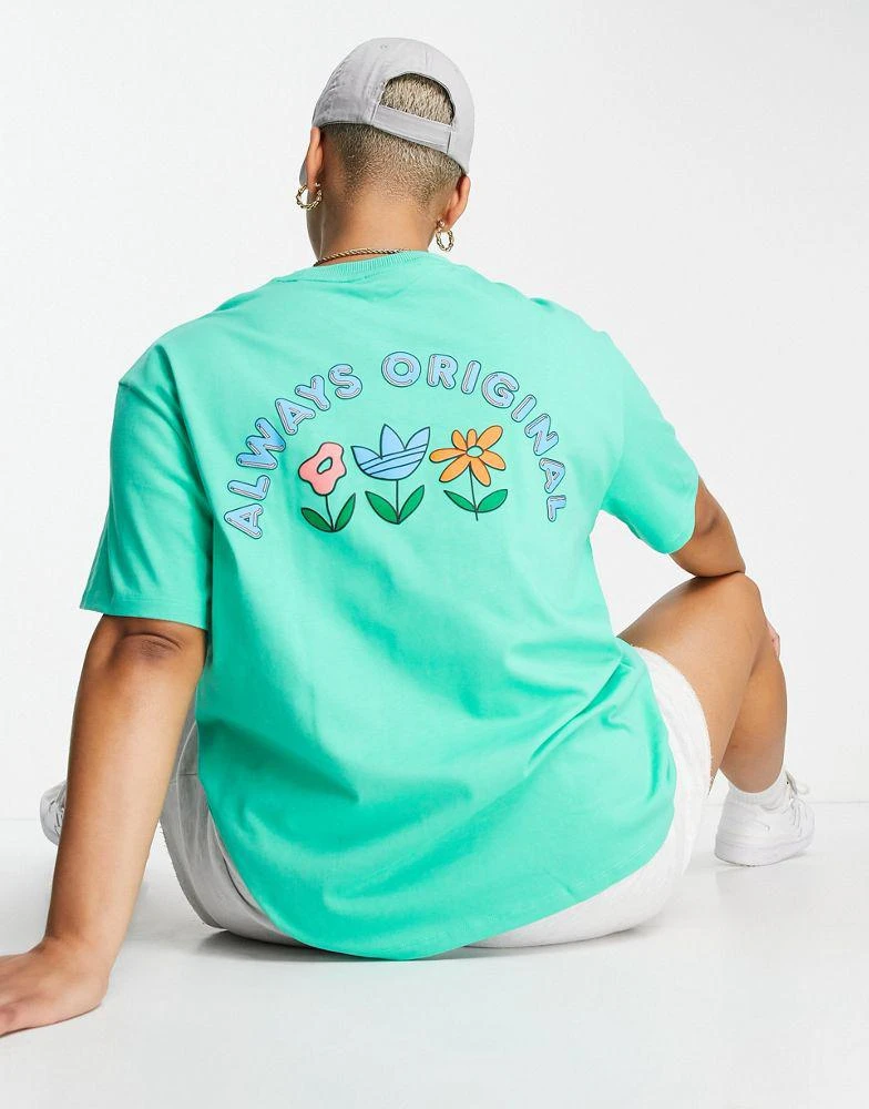 商品Adidas|adidas Originals Plus t-shirt with back print in green,价格¥348,第3张图片详细描述