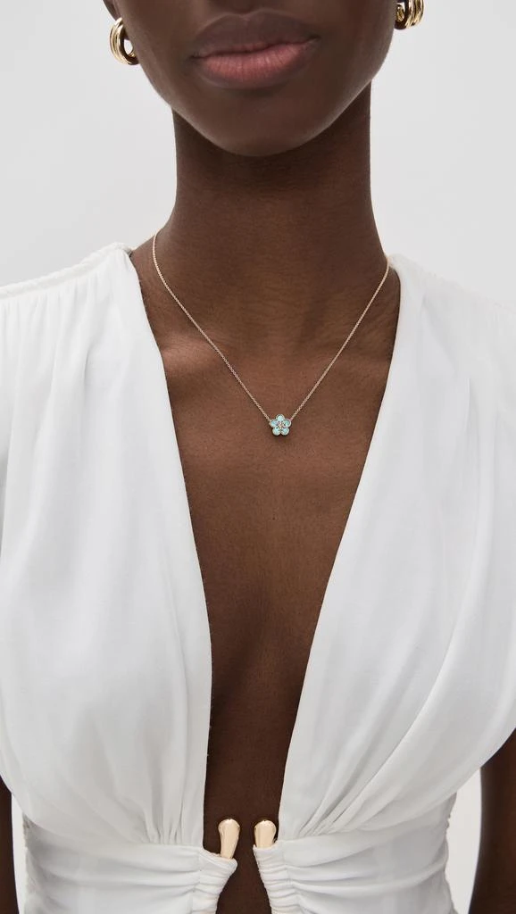 商品Tory Burch|Kira Flower Pendant Necklace,价格¥950,第2张图片详细描述