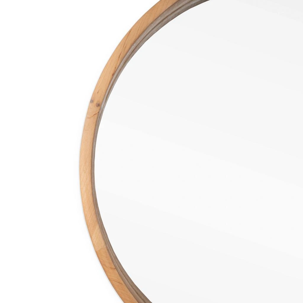 商品Gild Design House|Harlow 24 Wood Wall Mirror,价格¥848,第5张图片详细描述