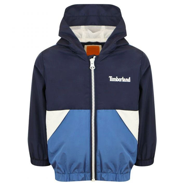 商品Timberland|Navy Hooded Windbreaker With Backpack,价格¥273,第3张图片详细描述