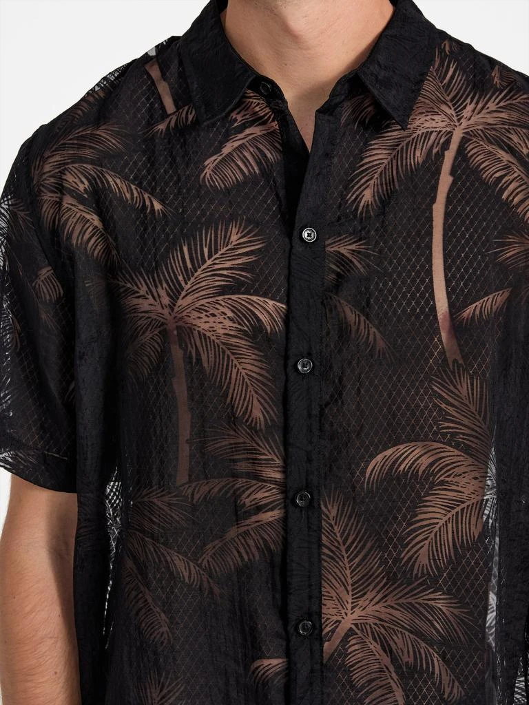 商品Guess Factory|Stone Palm Tree Short-Sleeve Shirt,价格¥479,第3张图片详细描述