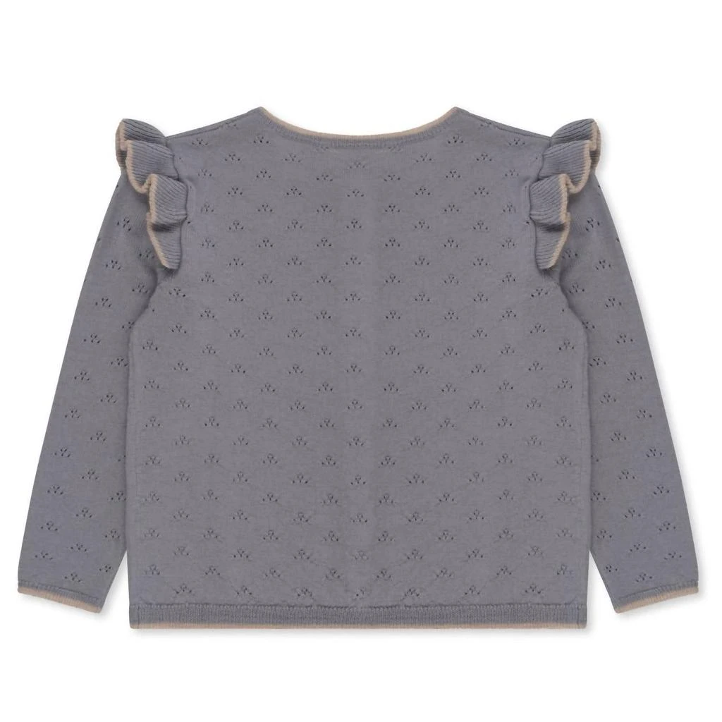 商品Konges Sløjd|Konges Sløjd - Girls' Valkan Pointelle Knit Sweater,价格¥515,第4张图片详细描述