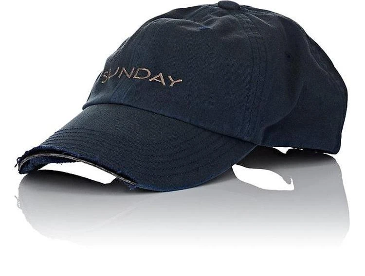商品Vetements|Sunday Weekday Cotton Cap,价格¥1114,第1张图片