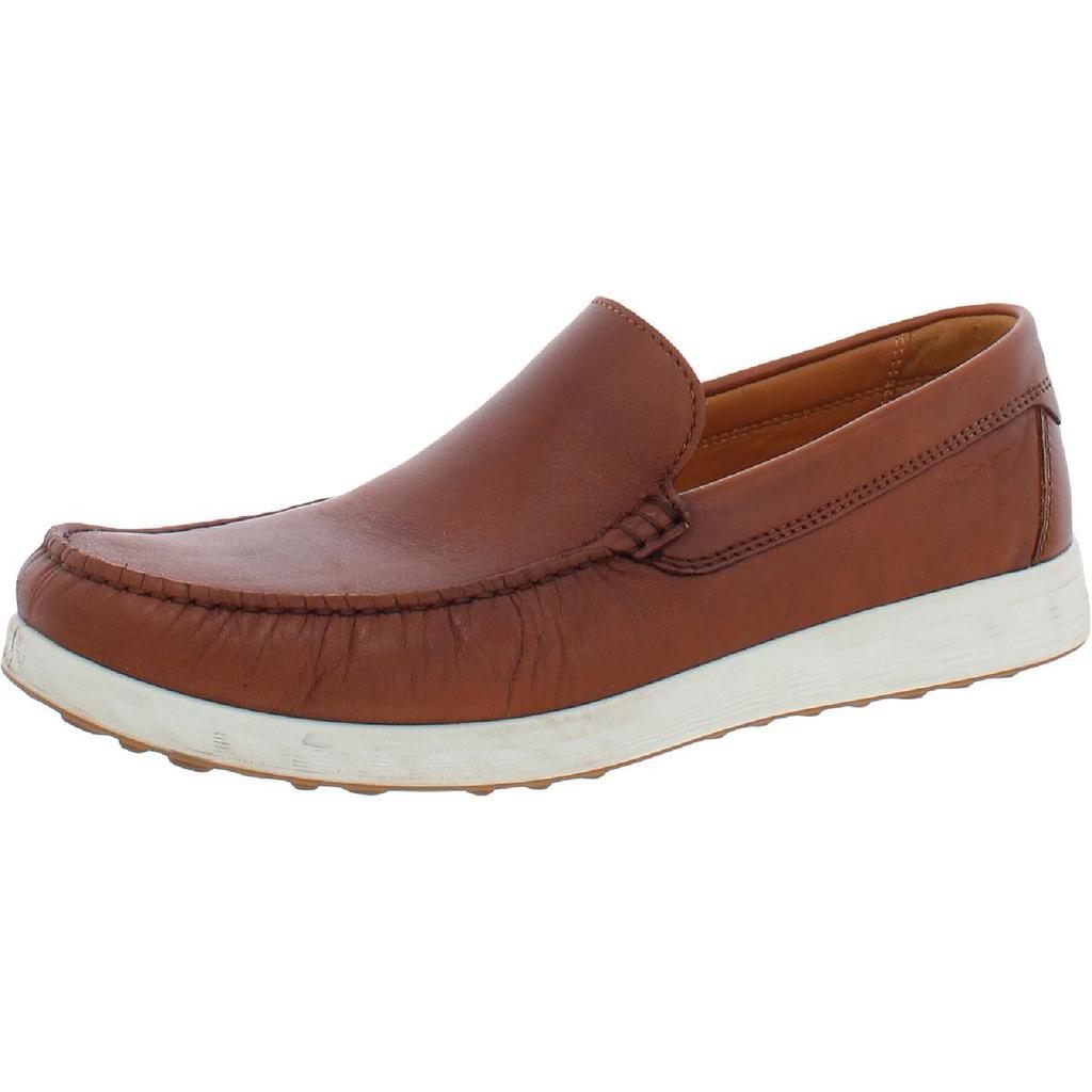 商品ECCO|ECCO Mens S Lite Moc Classic Leather Cushioned Footbed Loafers,价格¥538,第1张图片