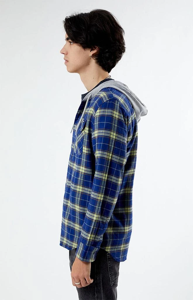 商品Vans|Parkway II Hooded Flannel Shirt,价格¥168,第3张图片详细描述