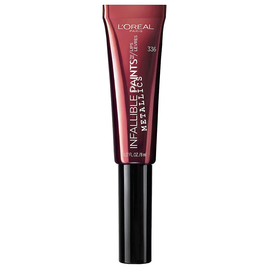 商品L'Oreal Paris|L'Oreal Paris Infallible PAINTS/LIPS Metallic, 336 Liquid Venom,价格¥83,第1张图片