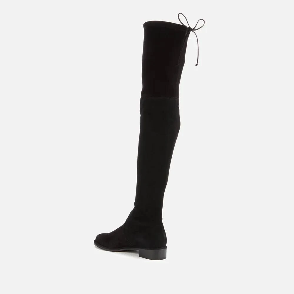 商品Stuart Weitzman|Stuart Weitzman Women's Lowland Suede Over The Knee Flat Boots,价格¥2230,第3张图片详细描述