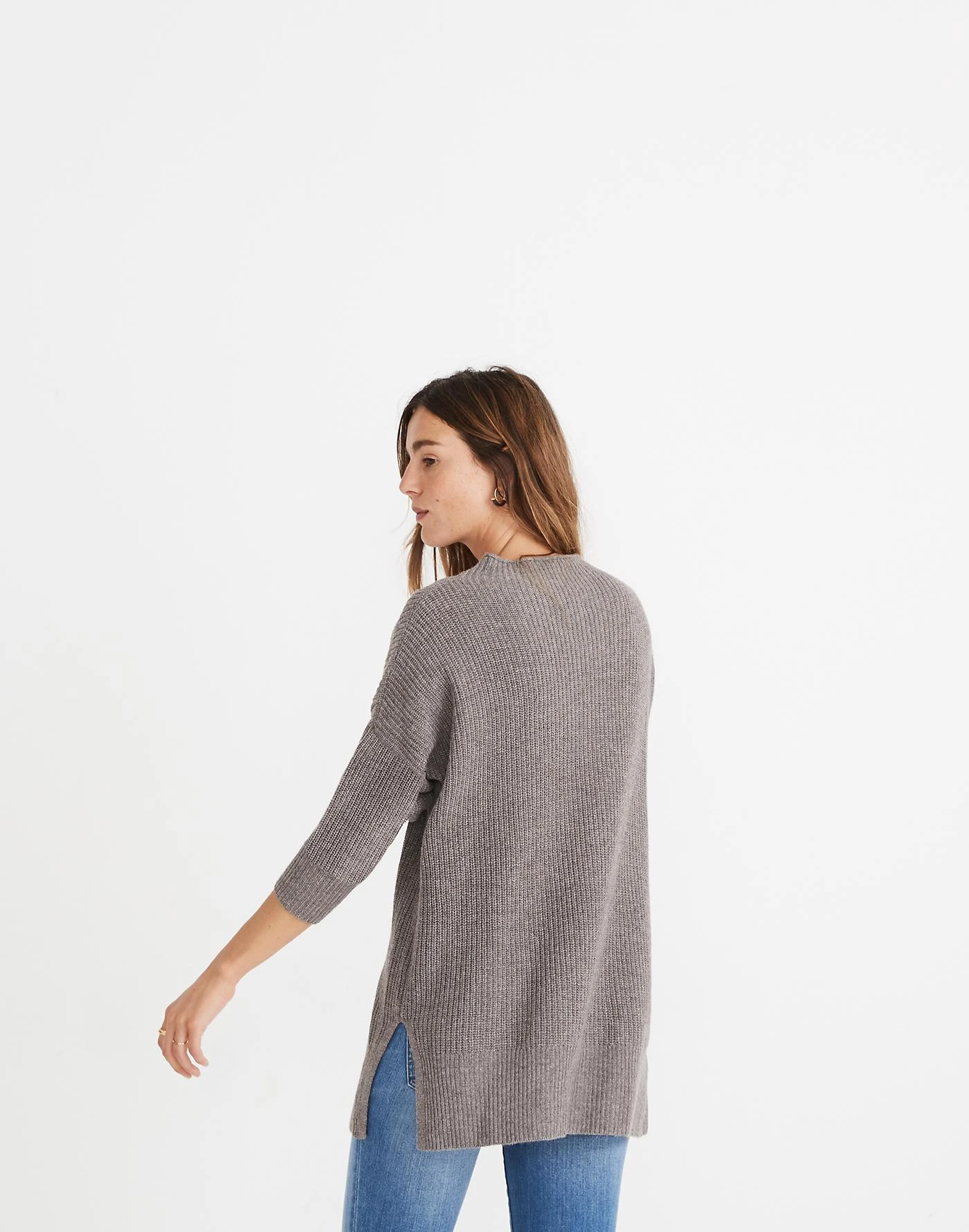 商品Madewell|Mockneck Sweater Tunic,价格¥396,第2张图片详细描述