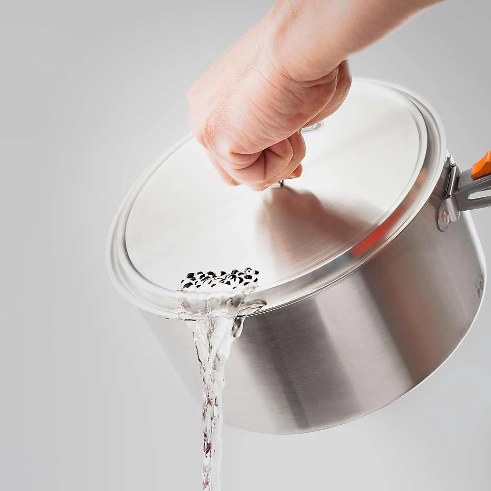 GSI Outdoors Glacier Stainless Camper Cookset 商品
