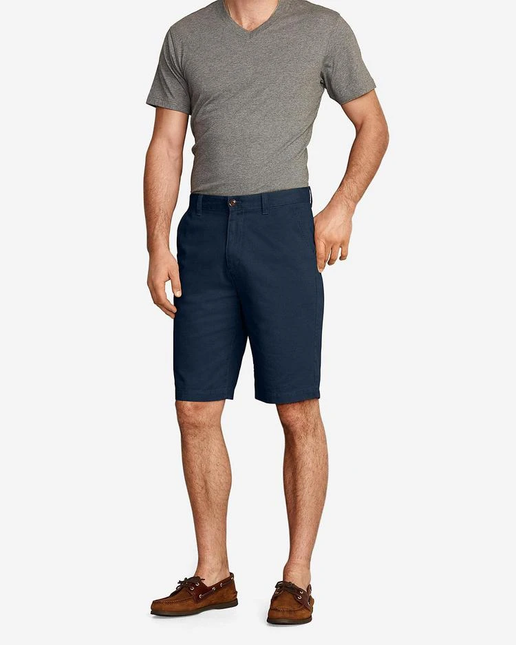 商品Eddie Bauer|男士Men's Legend Wash 11" Chino Shorts - Solid,价格¥187,第5张图片详细描述