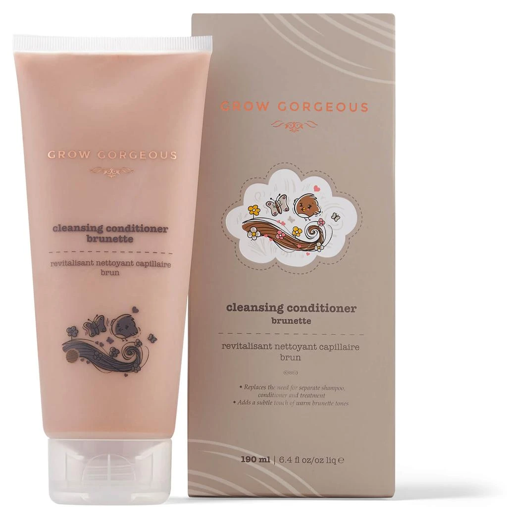 商品Grow Gorgeous|Grow Gorgeous 12-in-1 Cleansing Conditioner Brunette Prismatic (190ml),价格¥154,第3张图片详细描述