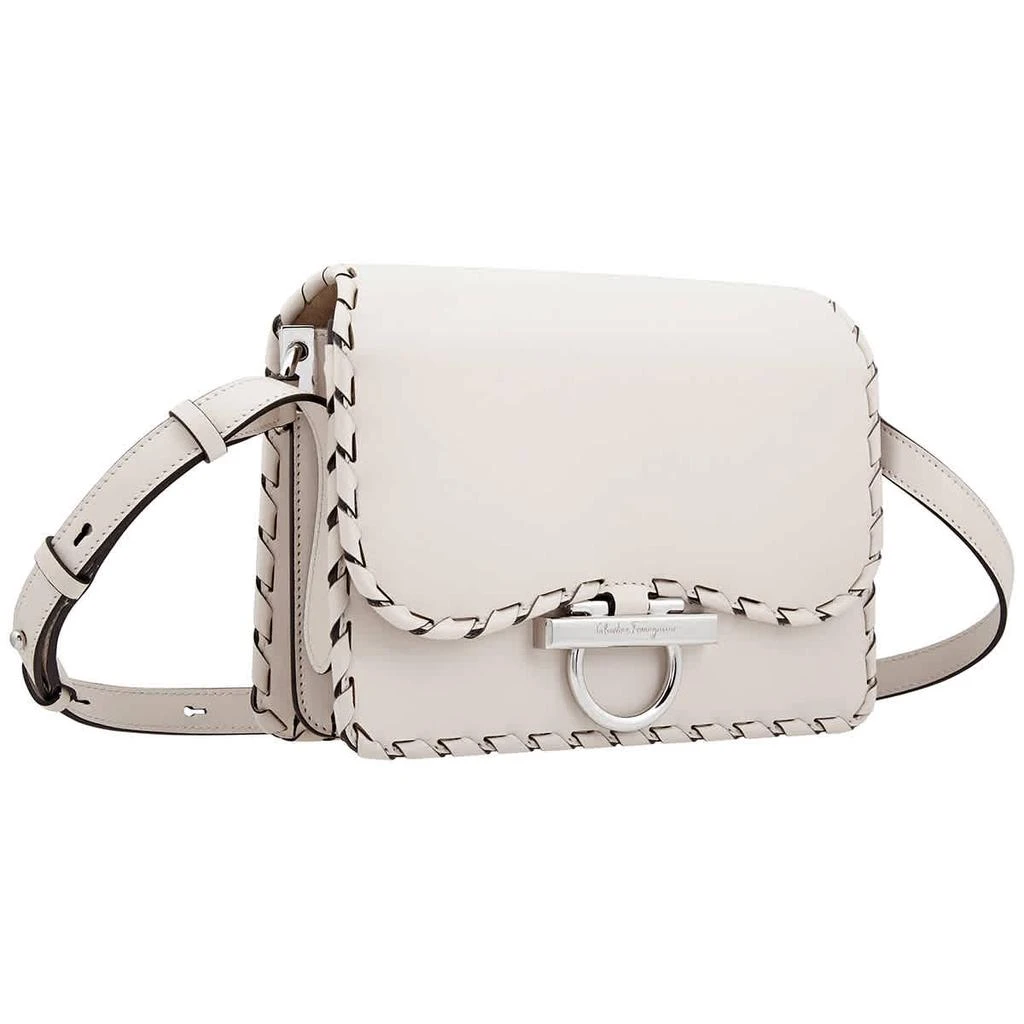 商品Salvatore Ferragamo|Salvatore Ferragamo Joanne Gancini Classic Flap Bag,价格¥7500,第3张图片详细描述