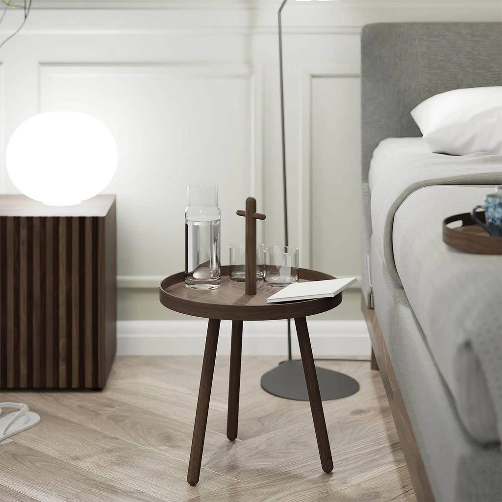 Wireworks Walnut Pick Me Up Side Table 商品