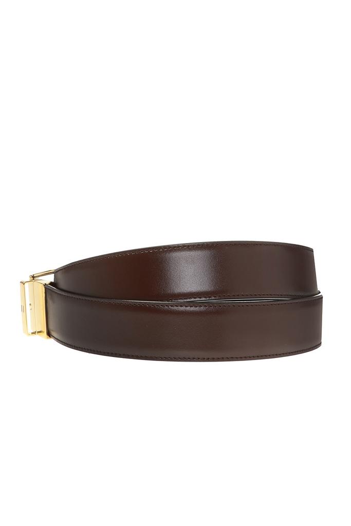 NEW Bally Arkin Men's 623225 Chocolate Leather 110cm Belt MSRP商品第2张图片规格展示
