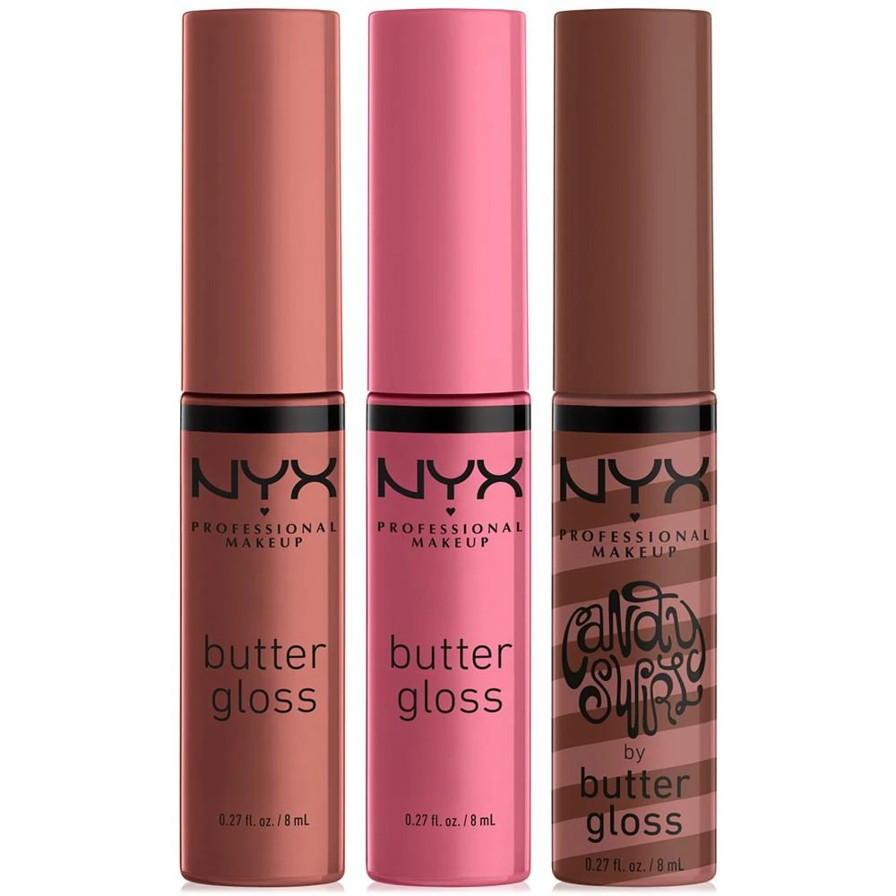 商品NYX Professional Makeup|3-Pc. Butter Gloss Lip Set,价格¥96,第5张图片详细描述