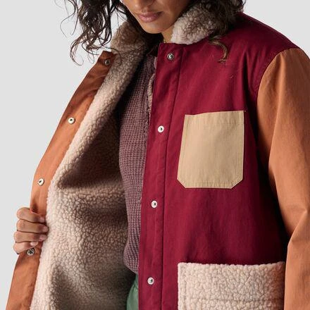 商品Backcountry|Patchwork Overcoat - Women's,价格¥610,第3张图片详细描述