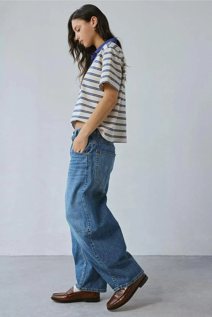 商品BDG|BDG Rih Extreme Barrel Mid-Rise Jean,价格¥543,第3张图片详细描述