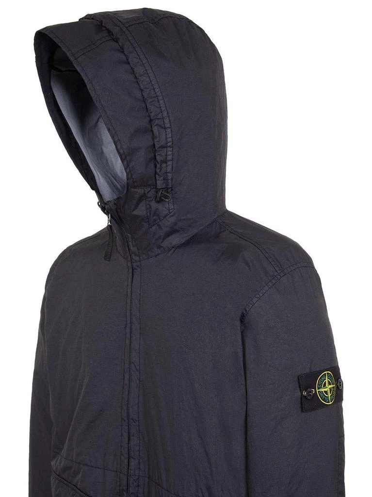 商品Stone Island|Membrana 3l Tc Zipped Hooded Jacket,价格¥4583,第4张图片详细描述