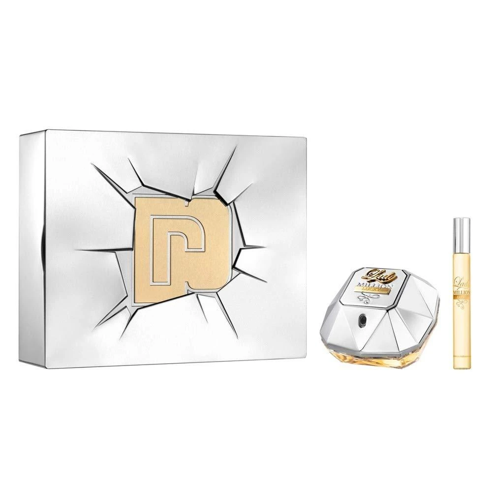 商品Paco Rabanne|Paco Rabanne 帕高 幸运百万女士EDP 香水礼盒套装,价格¥965,第1张图片