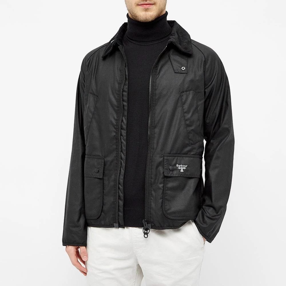 商品Barbour|Barbour Beacon Bedale Wax Jacket,价格¥1278,第5张图片详细描述