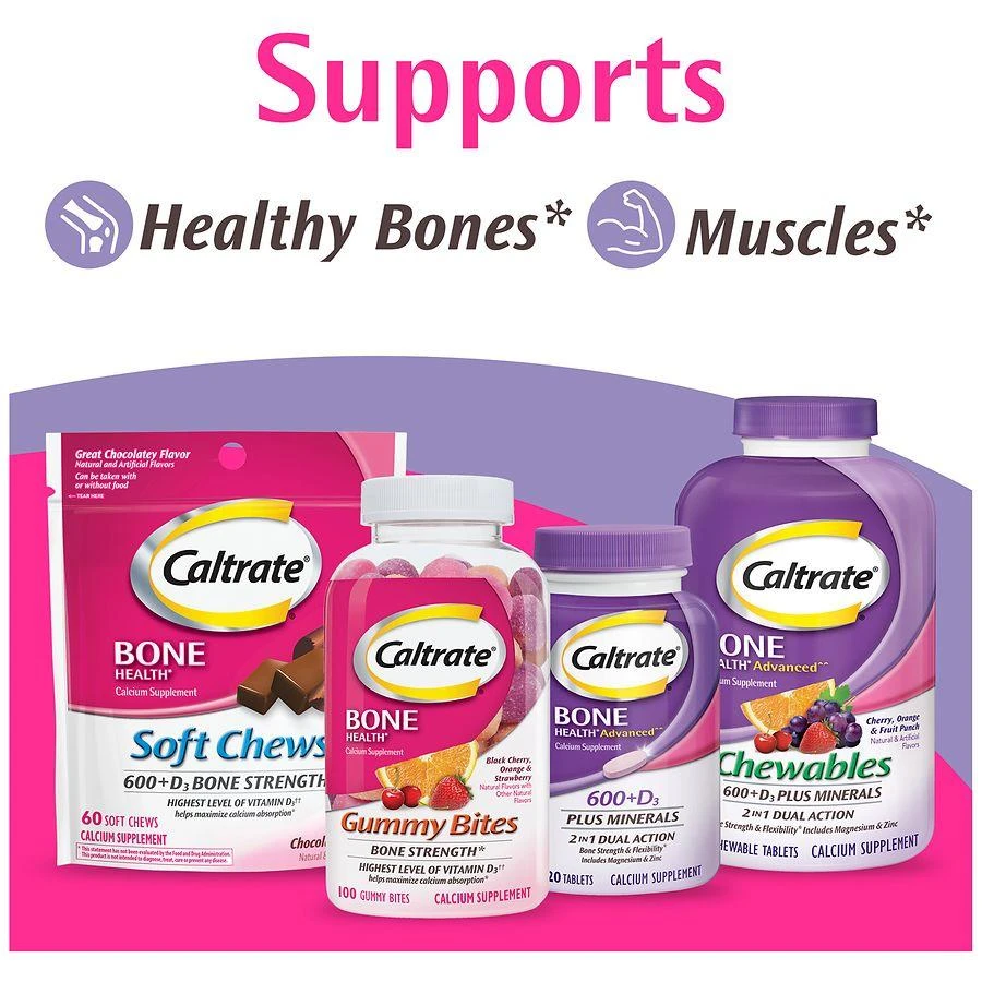 Calcium and Vitamin D Supplement Tablets 商品