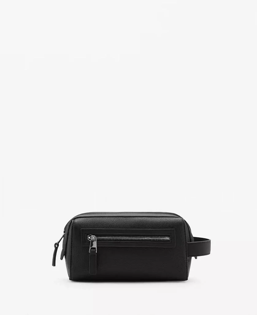 商品Mango|Men's Zipped Pebbled Cosmetic Bag,价格¥386,第1张图片