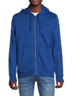 商品Calvin Klein|Logo Zip Hoodie,价格¥376,第1张图片