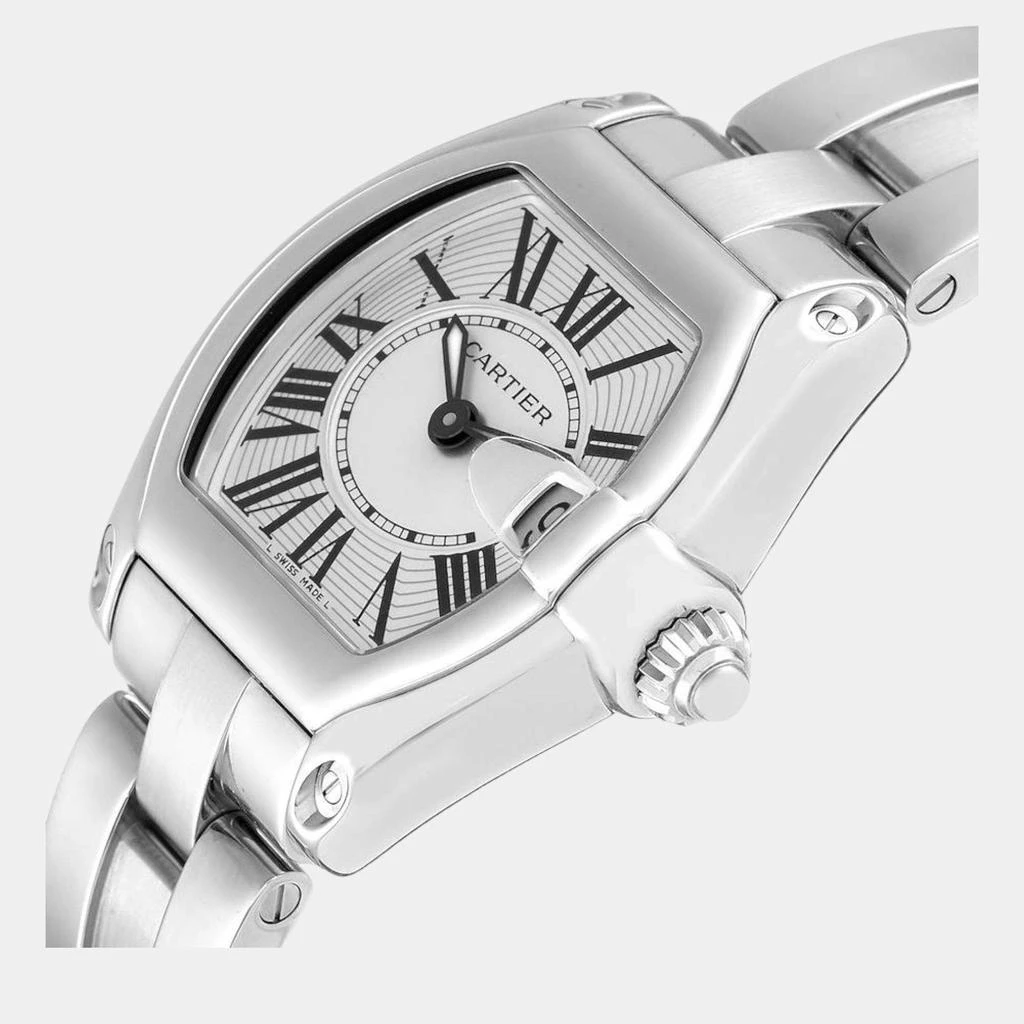 商品[二手商品] Cartier|Cartier Roadster Small Silver Dial Steel Ladies Watch W62016V3 36 x 30 mm,价格¥30629,第3张图片详细描述