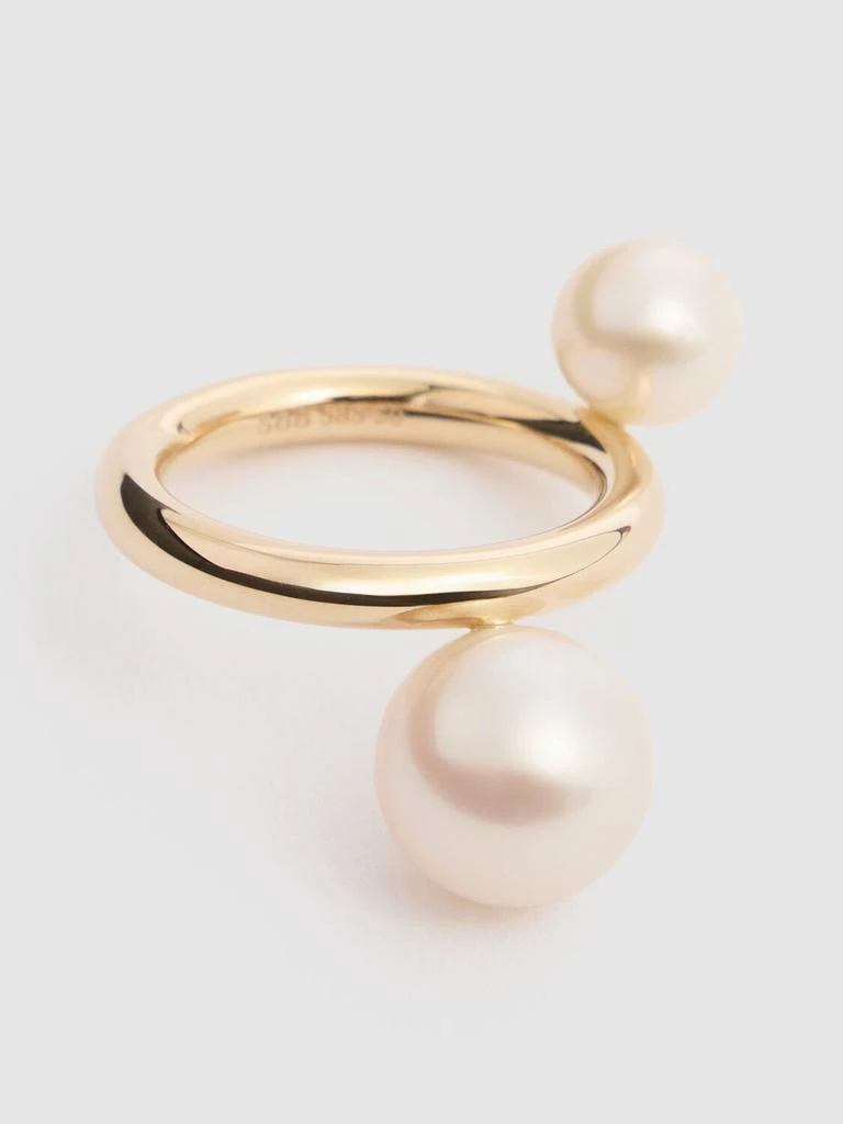 商品Sophie Bille Brahe|La Grace Pearl Thin Ring,价格¥15271,第2张图片详细描述