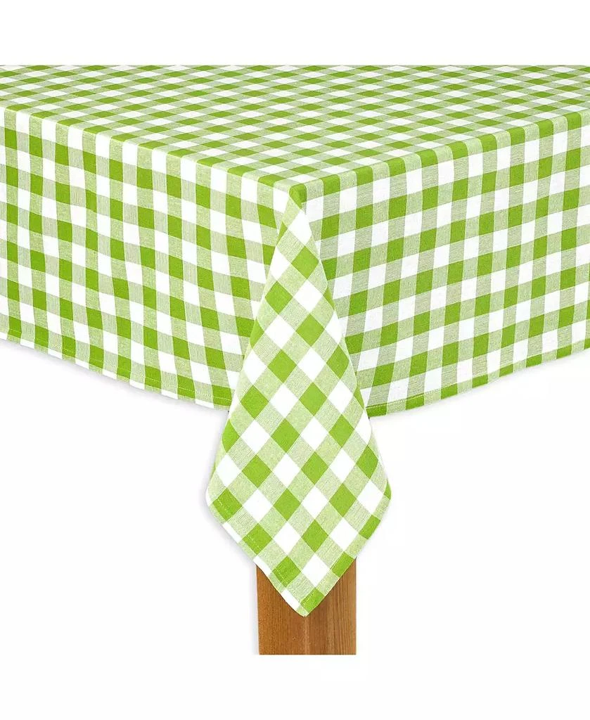 商品Lintex|Buffalo Check Green 100% Cotton Table Cloth for Any Table 70" Round,价格¥334,第1张图片
