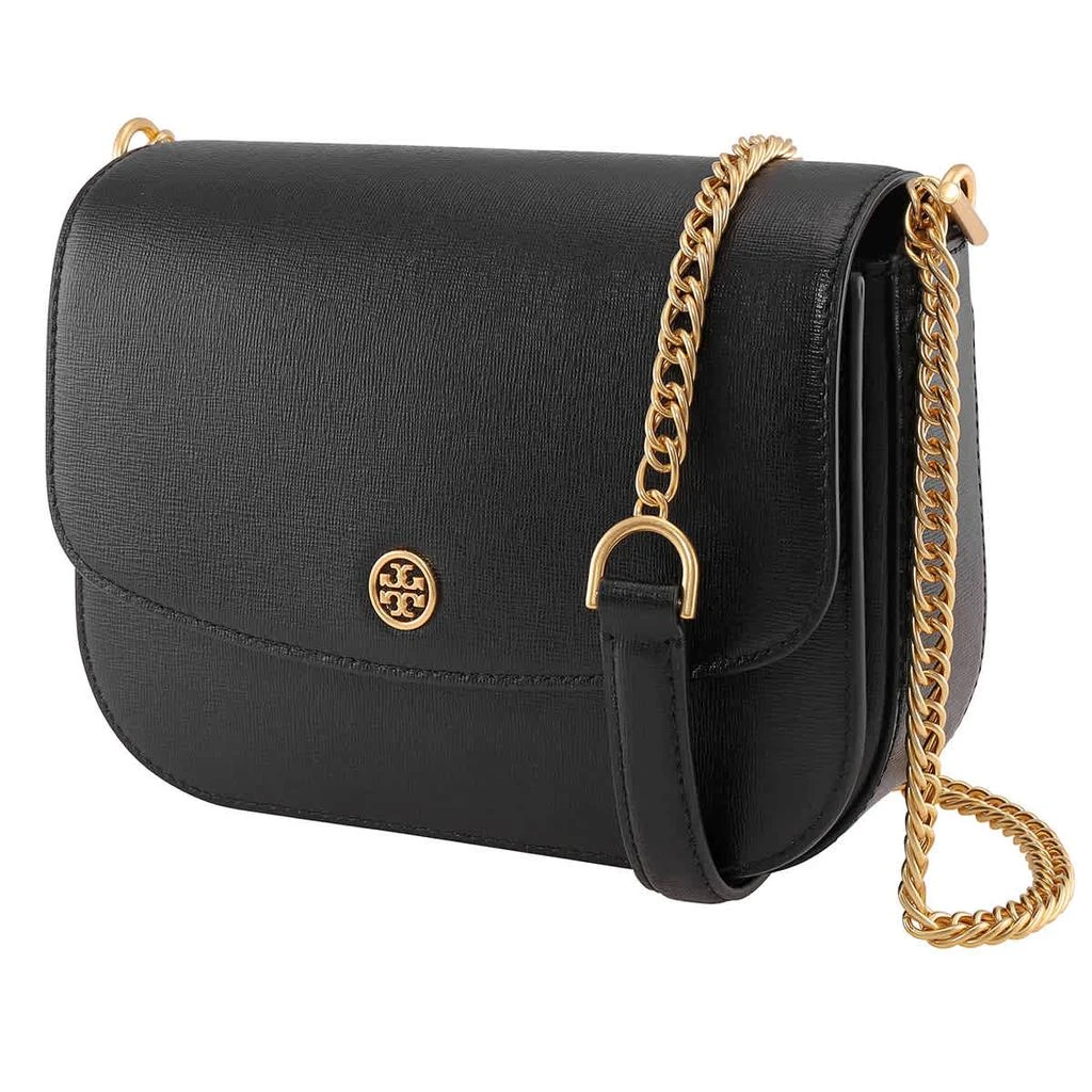 商品Tory Burch|Tory Burch Robinson Textured Leather Shoulder Bag In Black,价格¥2110,第1张图片