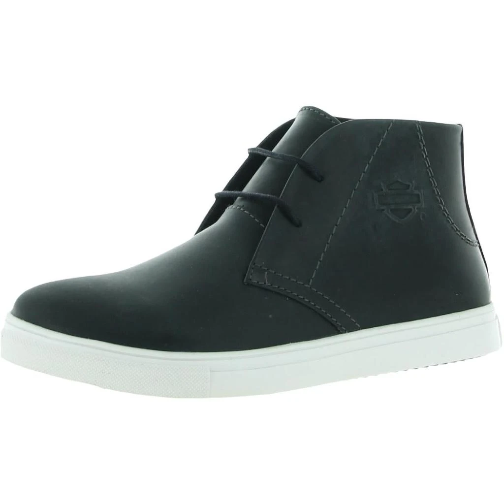 商品Harley Davidson|Harley-Davidson Mens Kingman Fitness Lifestyle High-Top Sneakers,价格¥299,第1张图片