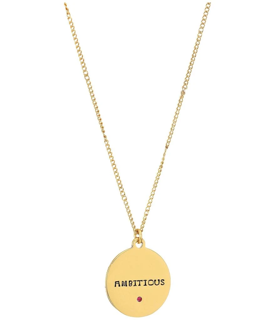 商品Kate Spade|In the Stars Capricorn Pendant Necklace,价格¥145,第2张图片详细描述