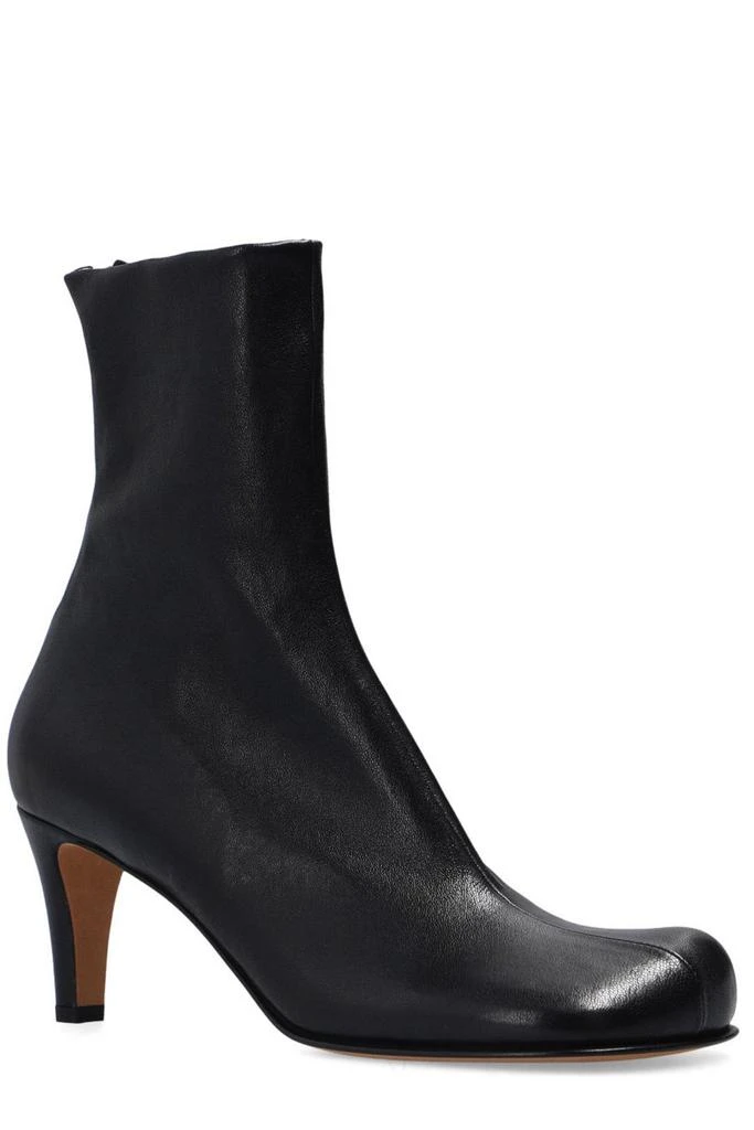 商品Bottega Veneta|Bottega Veneta Square-Toe Bloc Ankle Boots,价格¥4218,第2张图片详细描述