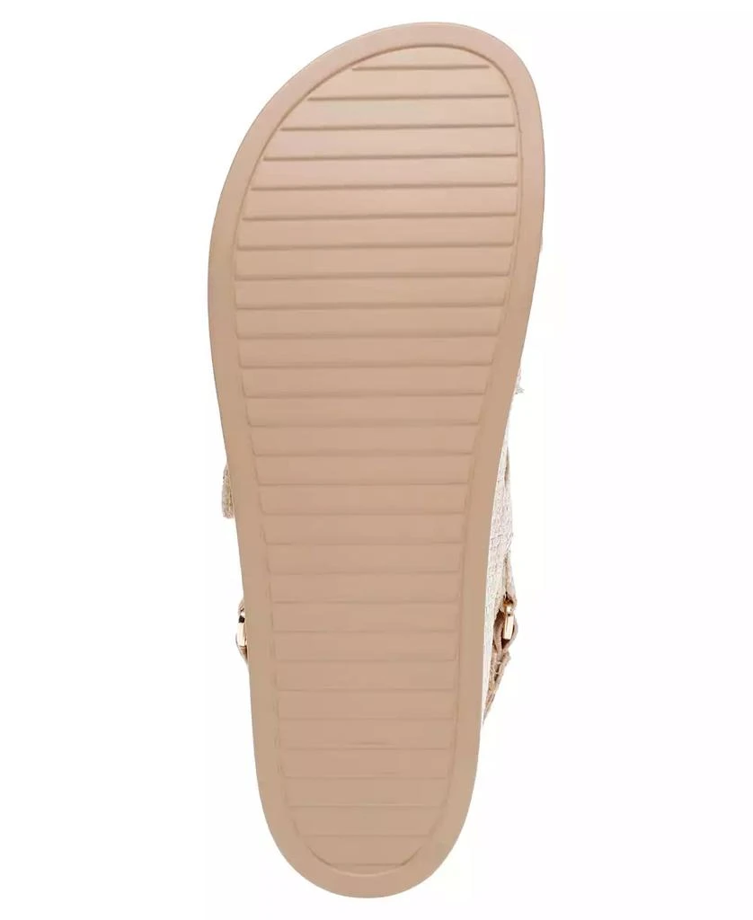 商品Anne Klein|Women's Verse Double Strap Platform Wedge Sandals,价格¥354,第5张图片详细描述