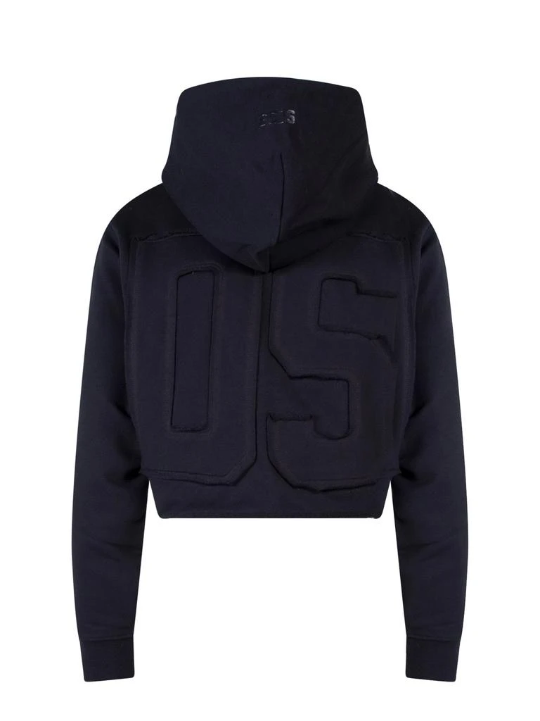 商品GCDS|GCDS Logo Embossed Drawstring Hoodie,价格¥1642,第2张图片详细描述