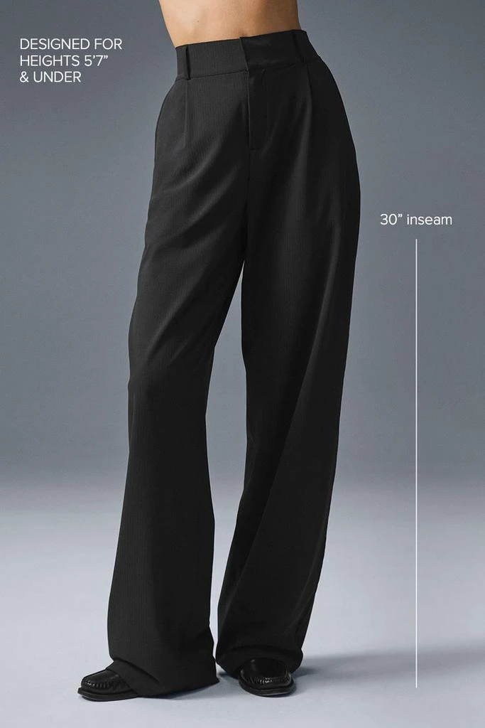 商品Alo|High-Waist Dreamscape Trouser (Regular) - Black,价格¥1147,第2张图片详细描述