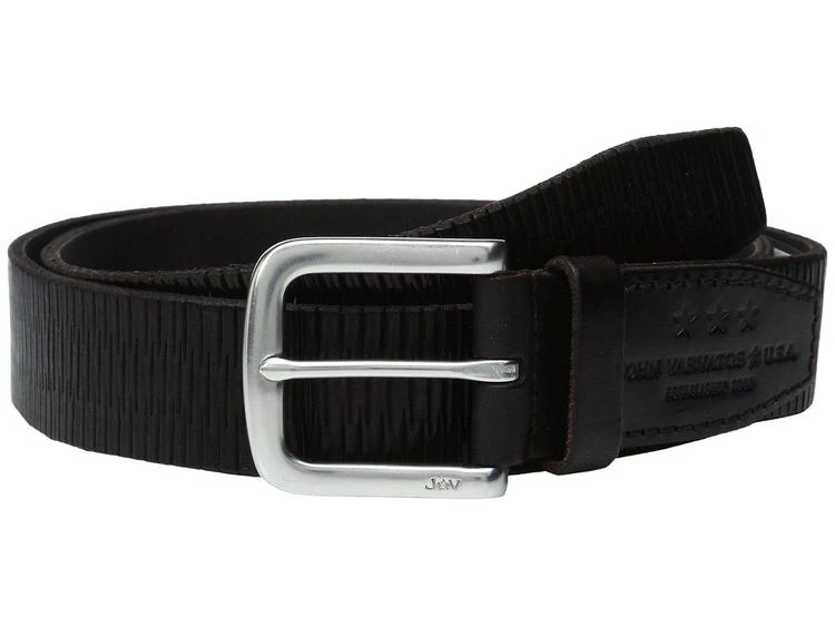 商品John Varvatos|Laser Scored Strap Belt with Harness Buckle,价格¥377,第1张图片