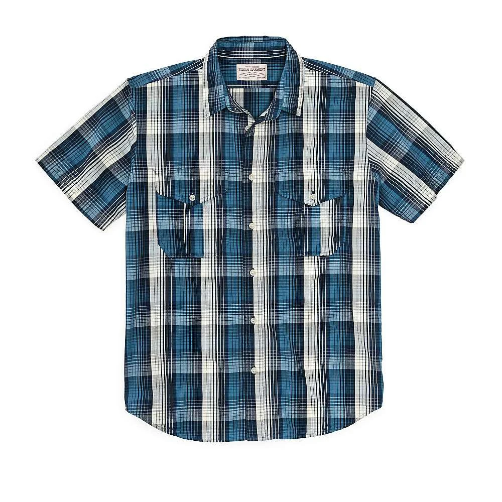 商品Filson|Filson Men's Washed SS Feather Cloth Shirt,价格¥431,第1张图片