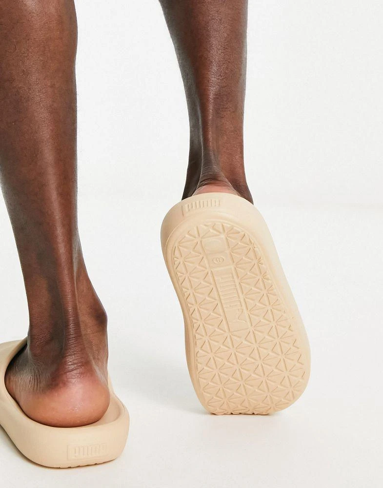 商品Puma|Puma sliders in light sand,价格¥135,第4张图片详细描述
