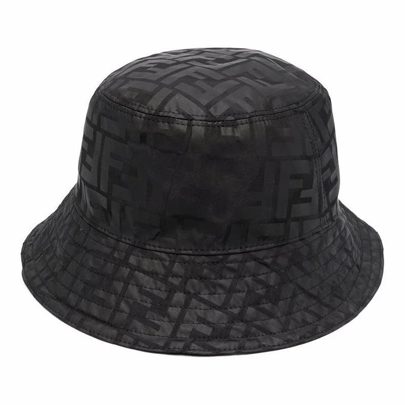 商品Fendi|大童款 黑色FF图案双面渔夫帽【香港仓极速发货】,价格¥3638,第1张图片