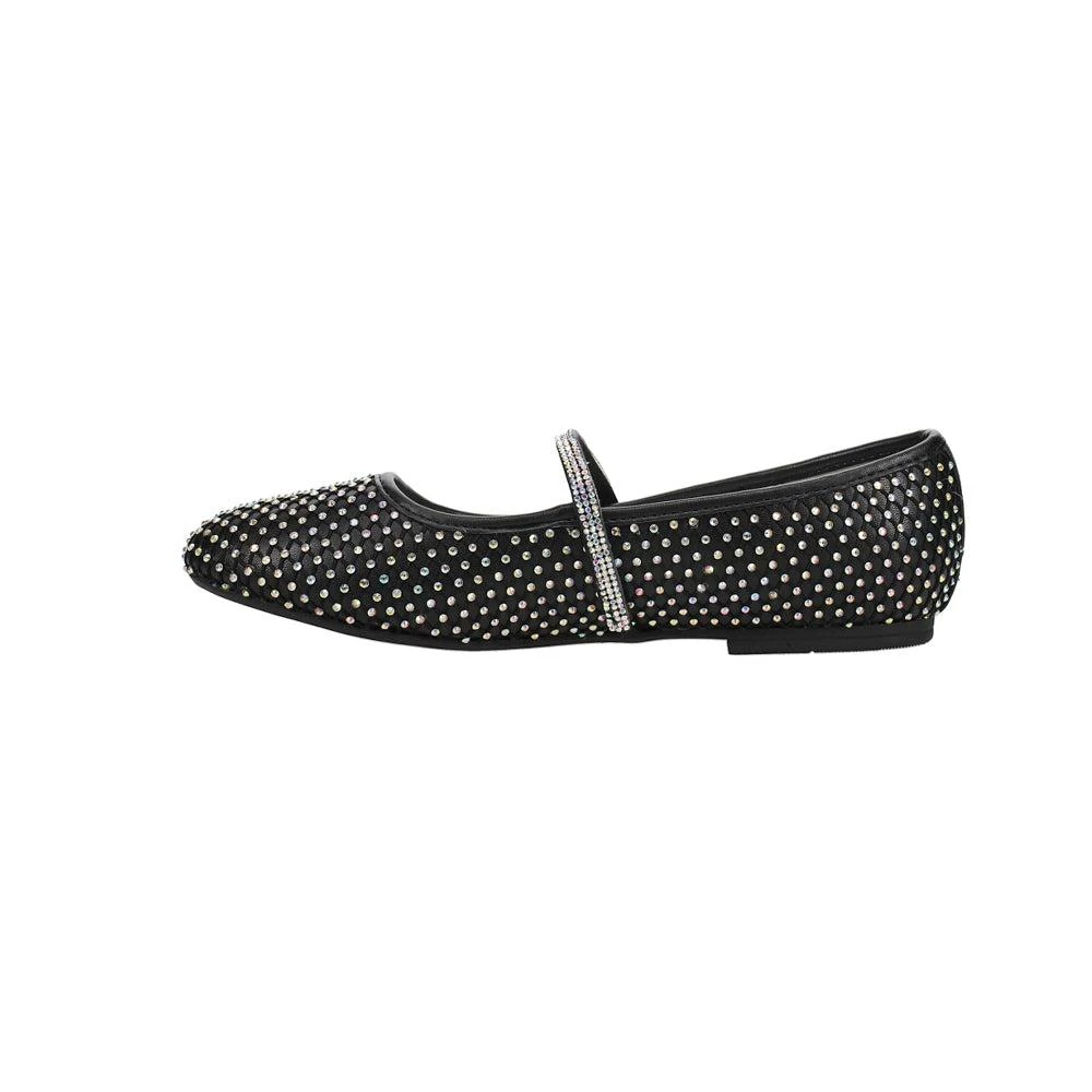 商品Nina|Jessa Studded Rhinestone Ballet Flats (Little Kid-Big Kid),价格¥373,第3张图片详细描述