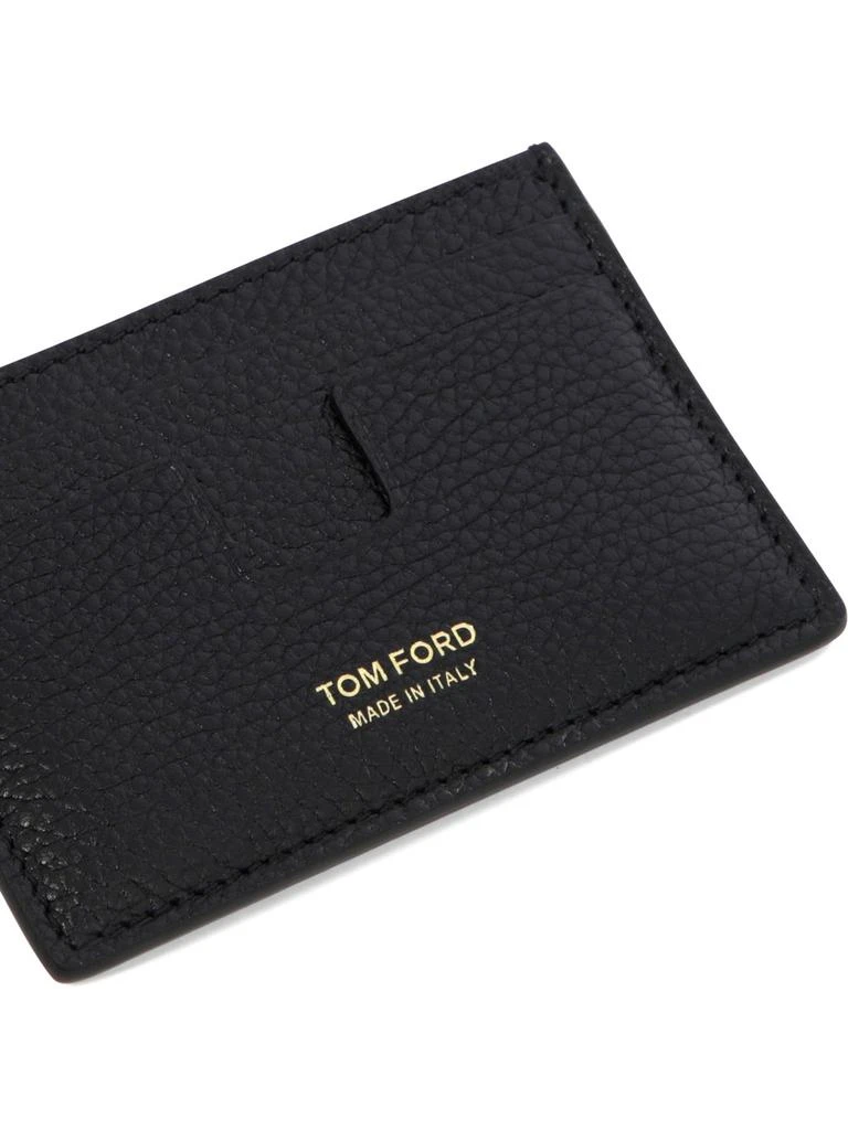 商品Tom Ford|T Line Wallets & Card Holders Black,价格¥1590,第4张图片详细描述