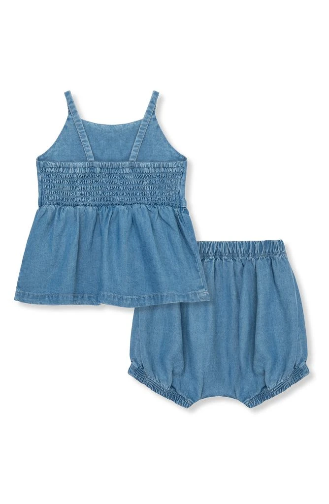 商品Peek Essentials|Embroidered Patchwork Chambray Tank & Bloomers,价格¥182,第2张图片详细描述