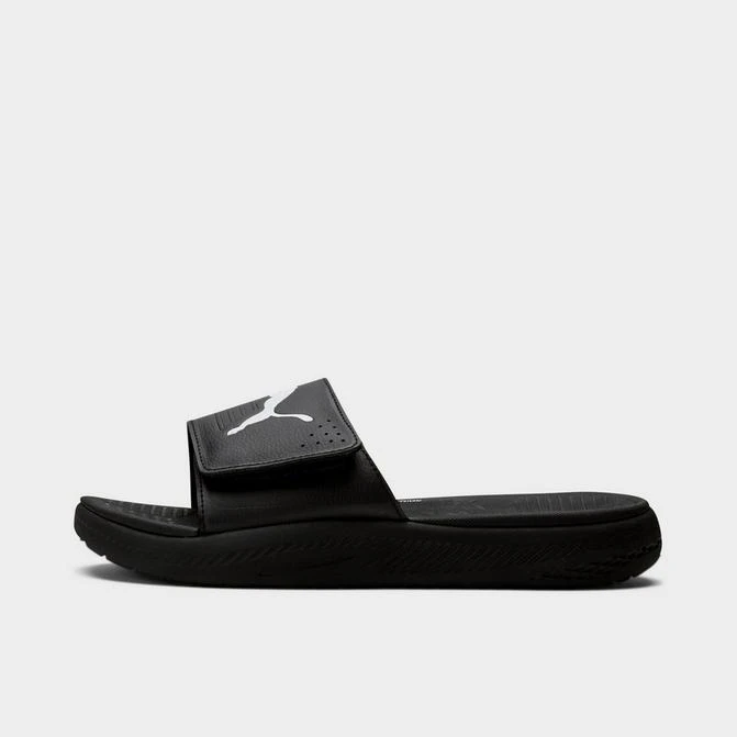 商品Puma|Men's Puma SoftRide V Slide Sandals,价格¥338,第1张图片