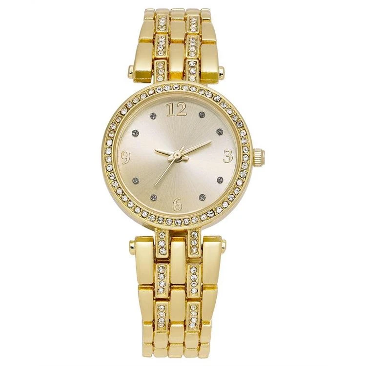 商品Charter Club|Women's Gold-Tone Bracelet Watch 28mm, Created for Macy's,价格¥141,第1张图片