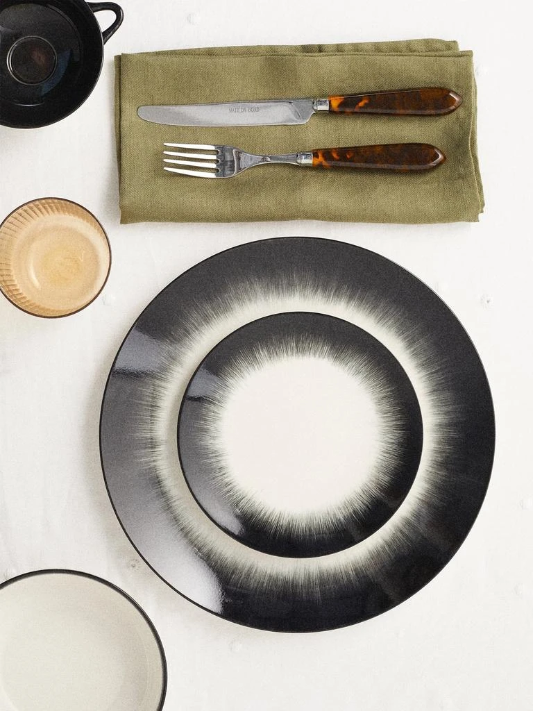 商品Serax|X Ann Demeulemeester set of two porcelain plates,价格¥1191,第2张图片详细描述